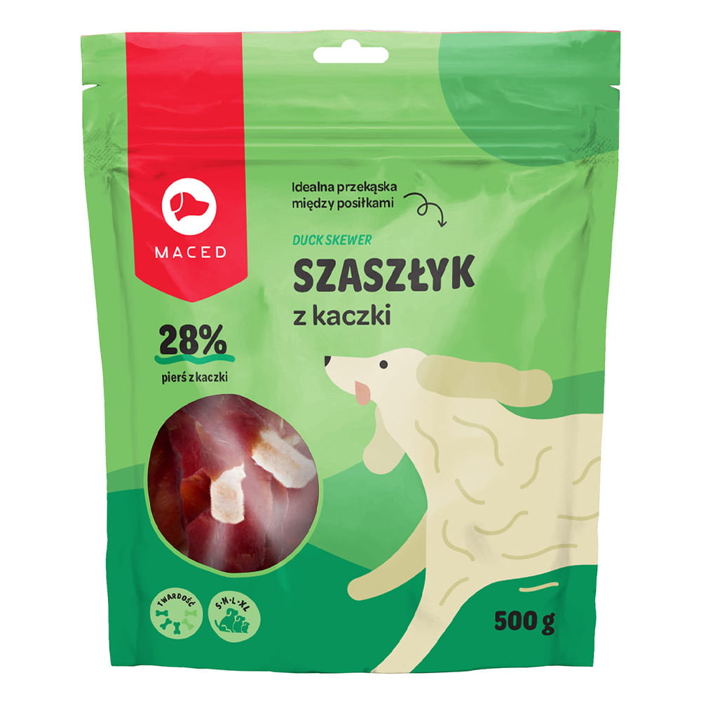 Maced przysmak pałeczki wołowe z kaczką 500g